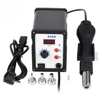 Hot Air Gun 858D soldering station 110v/220v 700W LED hot air gun welding rework repair tool SMD soldering iron