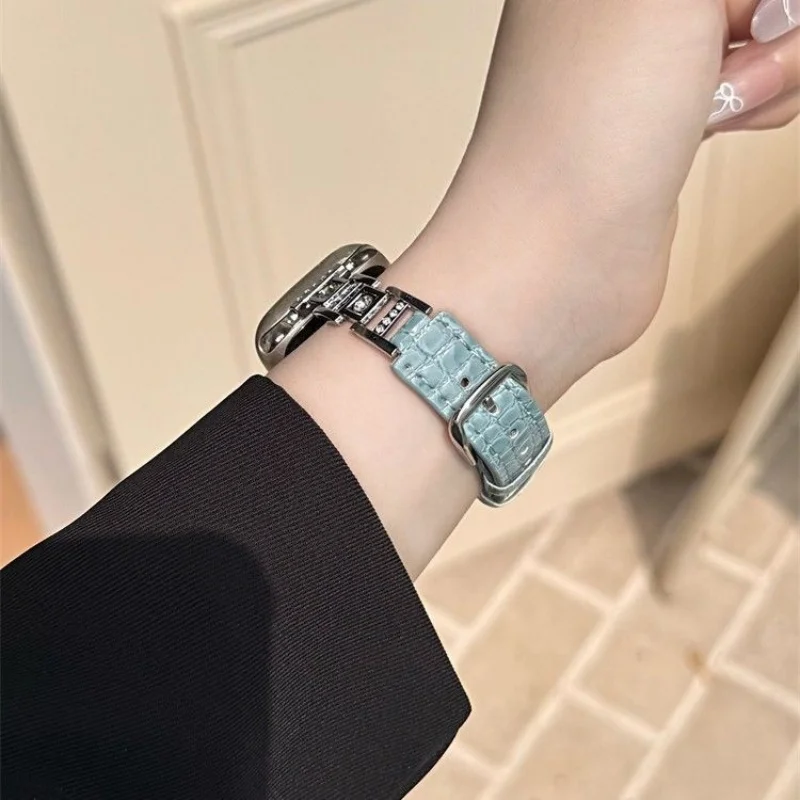 

Four star metal slim compatible iWatch strap 38mm 40mm 41mm 42mm 44mm 45mm 49mm fashionable strap