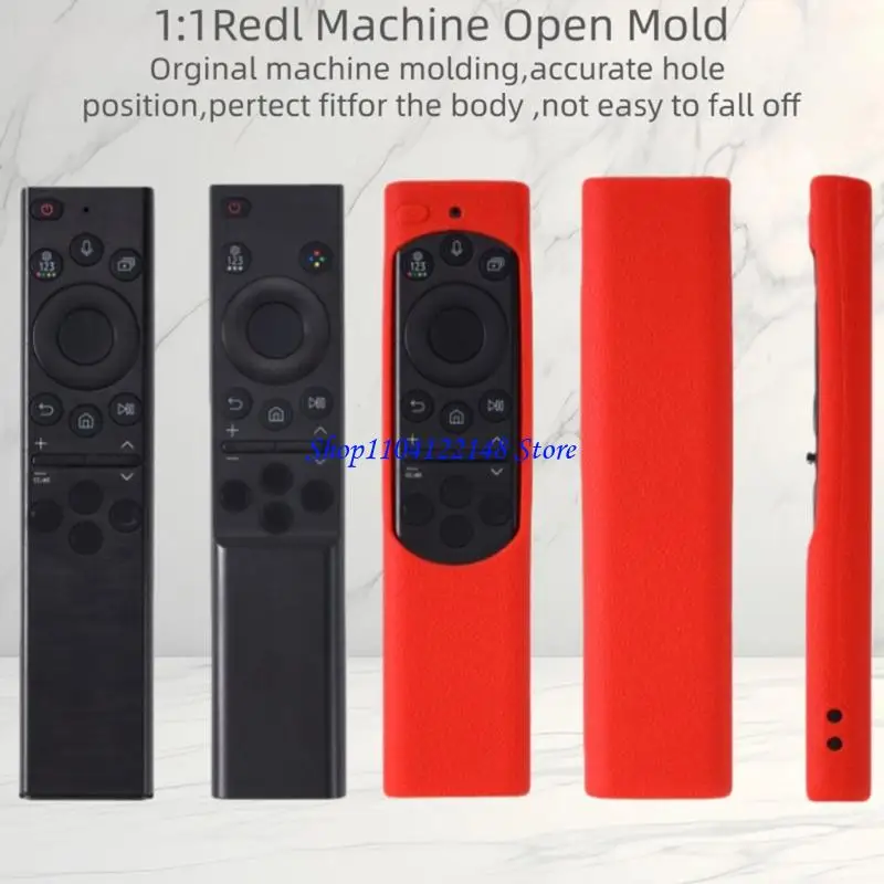 P9FA Soft Remote Skin Thickened Remote Protectors Silicone Case Easy Carrying Case Silicone Texture Suitable for BN5901385A