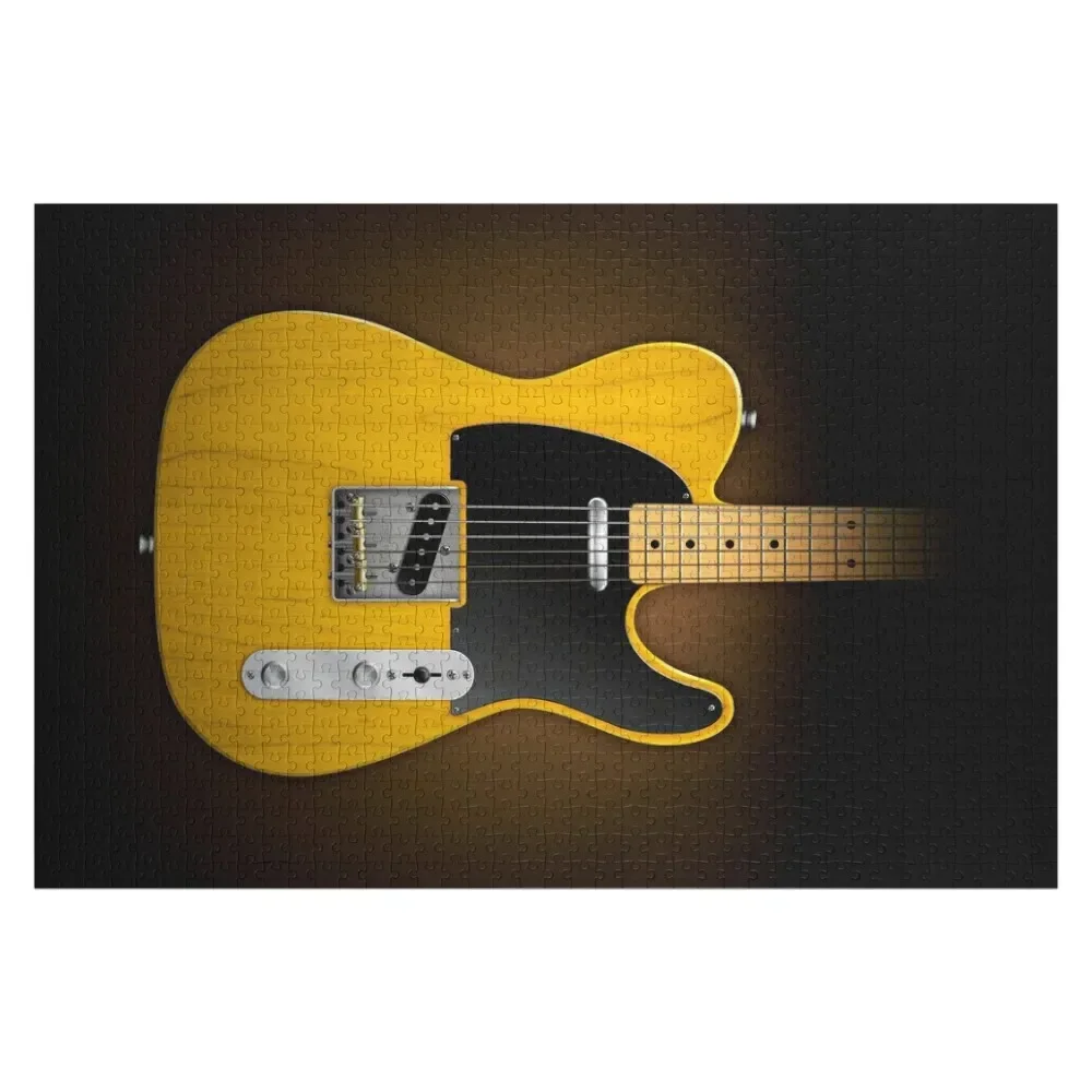 Electric Guitar Jigsaw Puzzle Wood Name Adult Wooden Personalized For Kids Customized Toys For Kids Puzzle