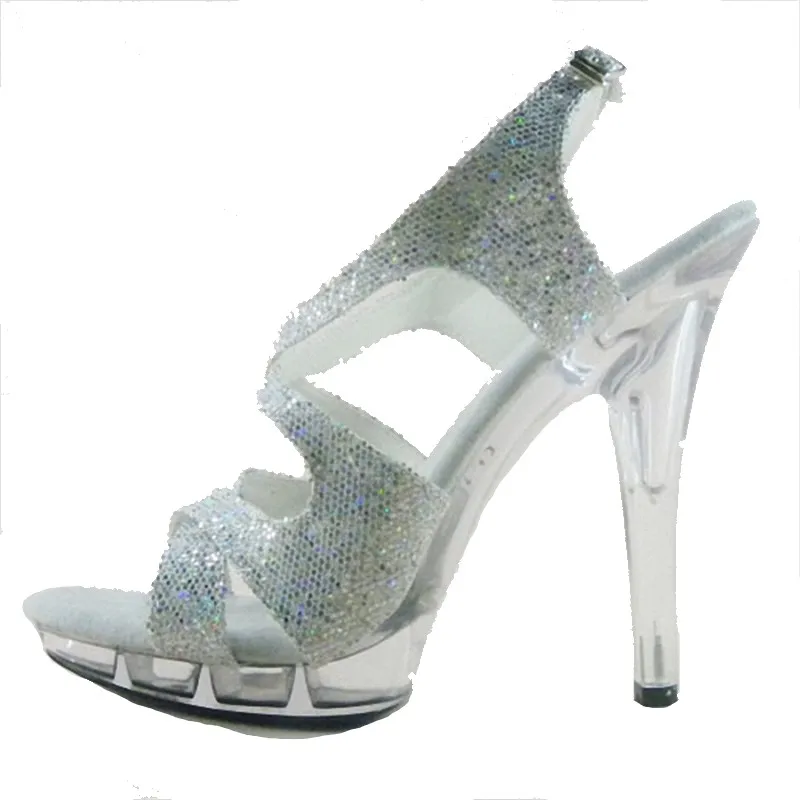 Fashion sexy Night club girl takes 12cm sexy Roman sandals Interest lap-dancing sandals