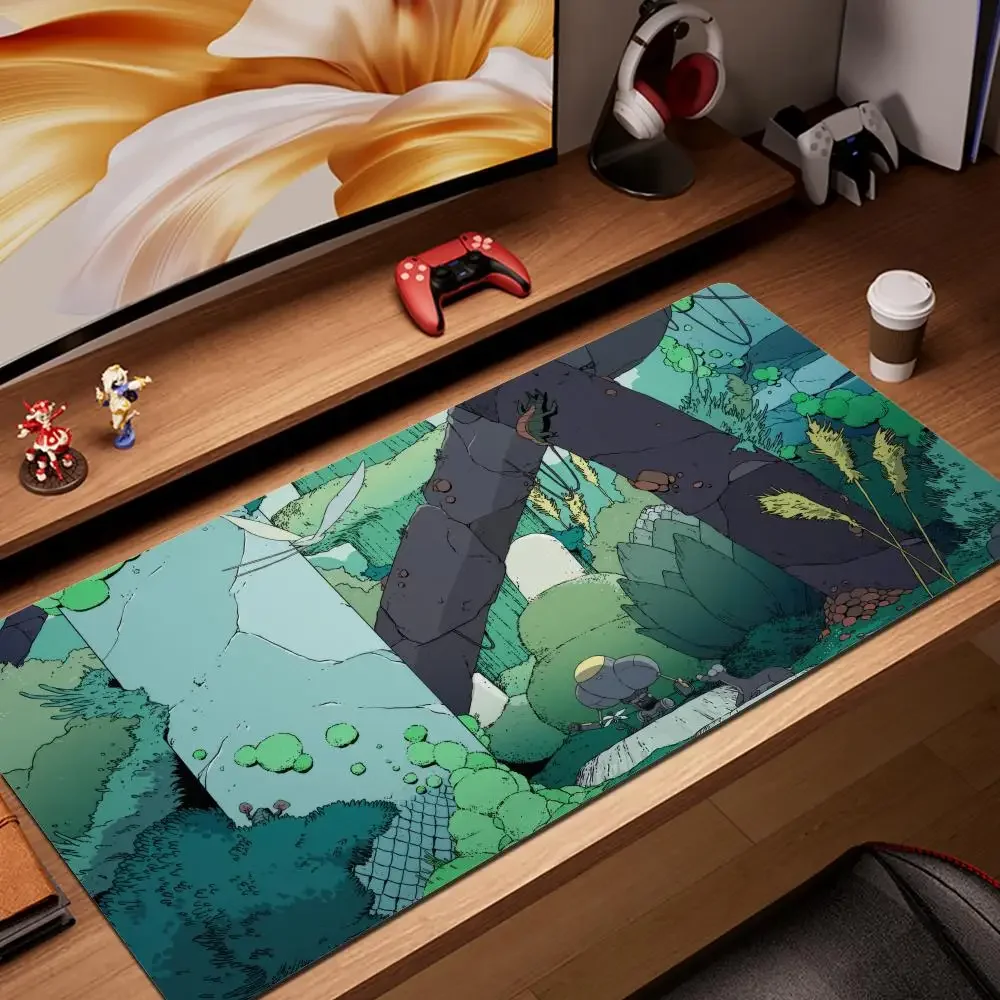 

Scavengers-Reign Mousepad INS Tide Large Cartoon Anime Gaming Mouse Pad Keyboard Mouse Mats Desk Mat Accessories