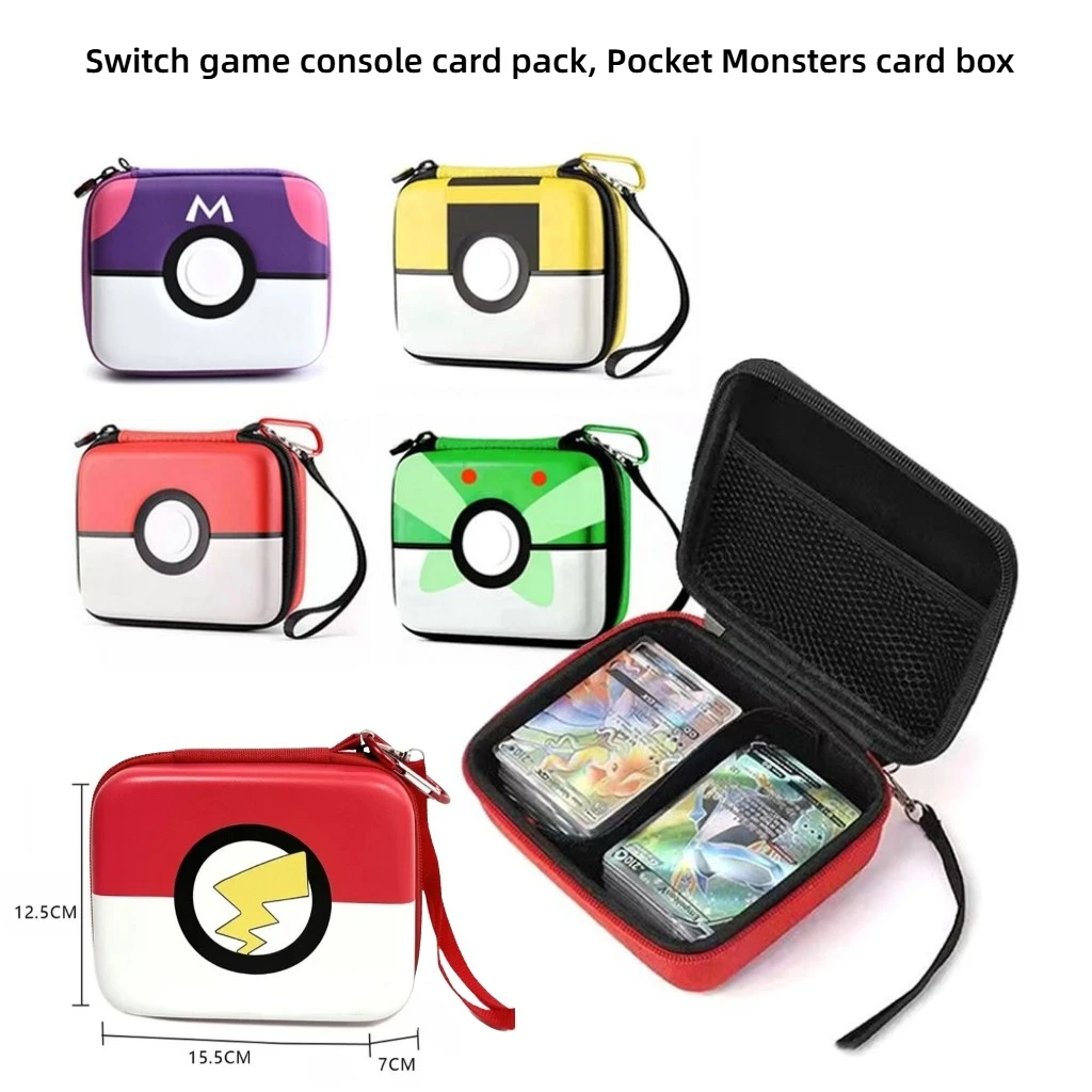 Hartschalen-Aufbewahrungsbox-Tragetasche für Magic PTCG MTG Sammelkarten, Geschenke für Jungen und Mädchen, fasst mehr als 400 Karten