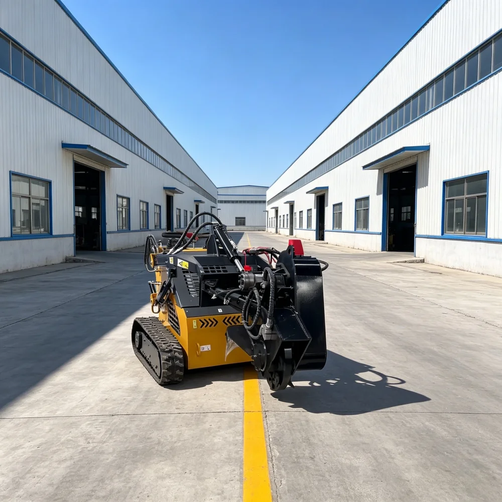 Multifunction Machinery Home Mini Skid Loader 25Hp Kubota Skidsteer Loader Minicargadora Forestry Mulcher Skid Steer Price