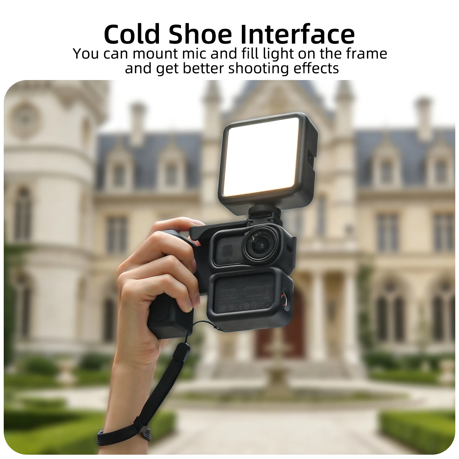 

Ergonomic Quick-release Grip Frame Handle Kit for DJI Osmo Nano Street Photography Vlog Accessories