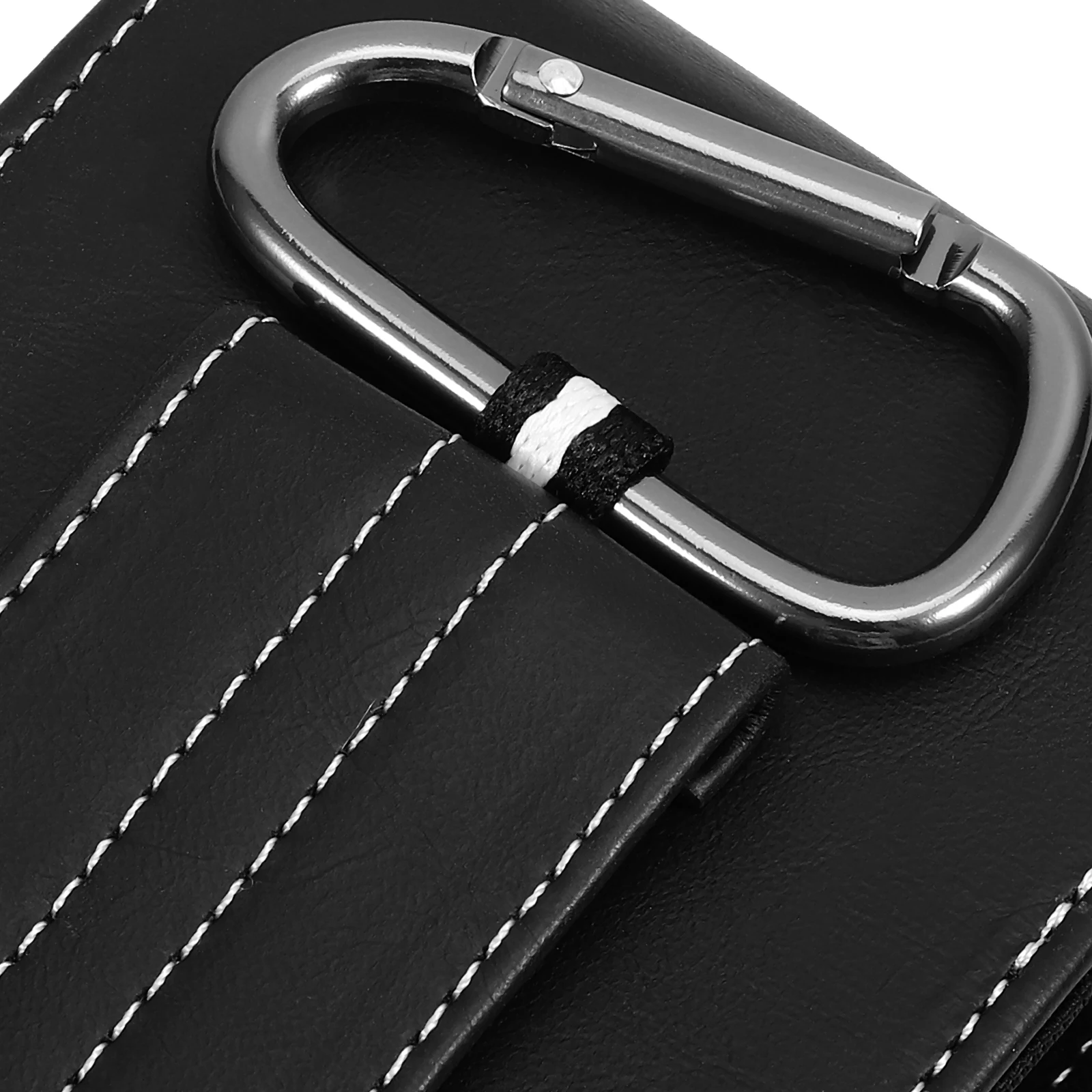 

Brown Double Layer Phone Bag With Card Slots Universal Waist Pouch For Men 55 67 Inch Mobile Phone Case Gift Packaging