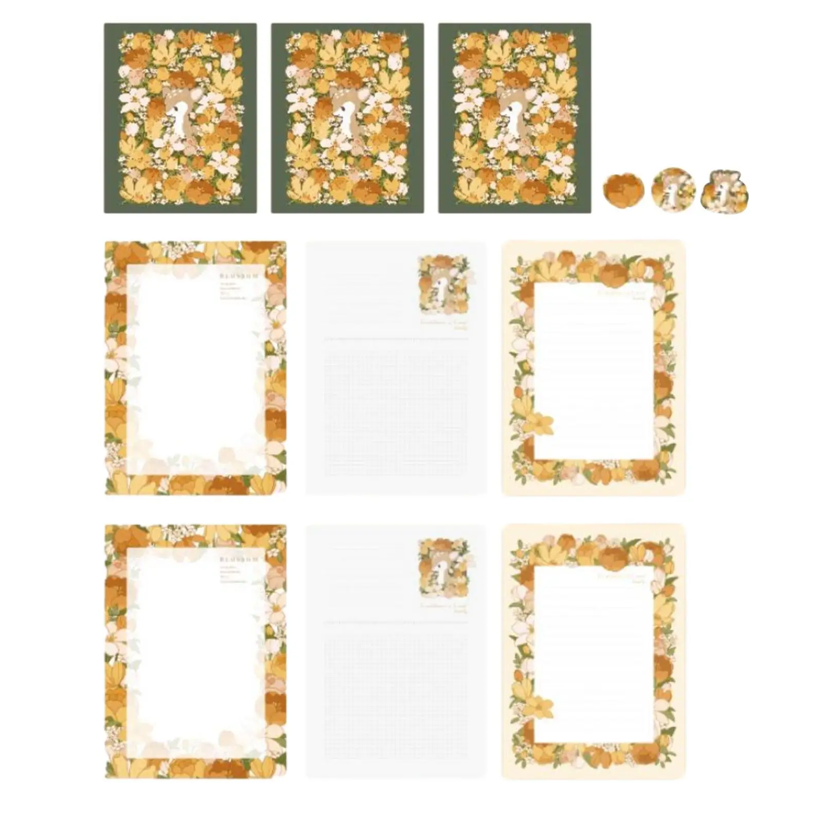 Writing Papers with Envelopes Stationery Set for Wedding Party Invitations