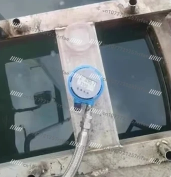 Wireless Ultrasonic 0-20m Water Level Gauge with LCD and RS485 4-20mA Sensor