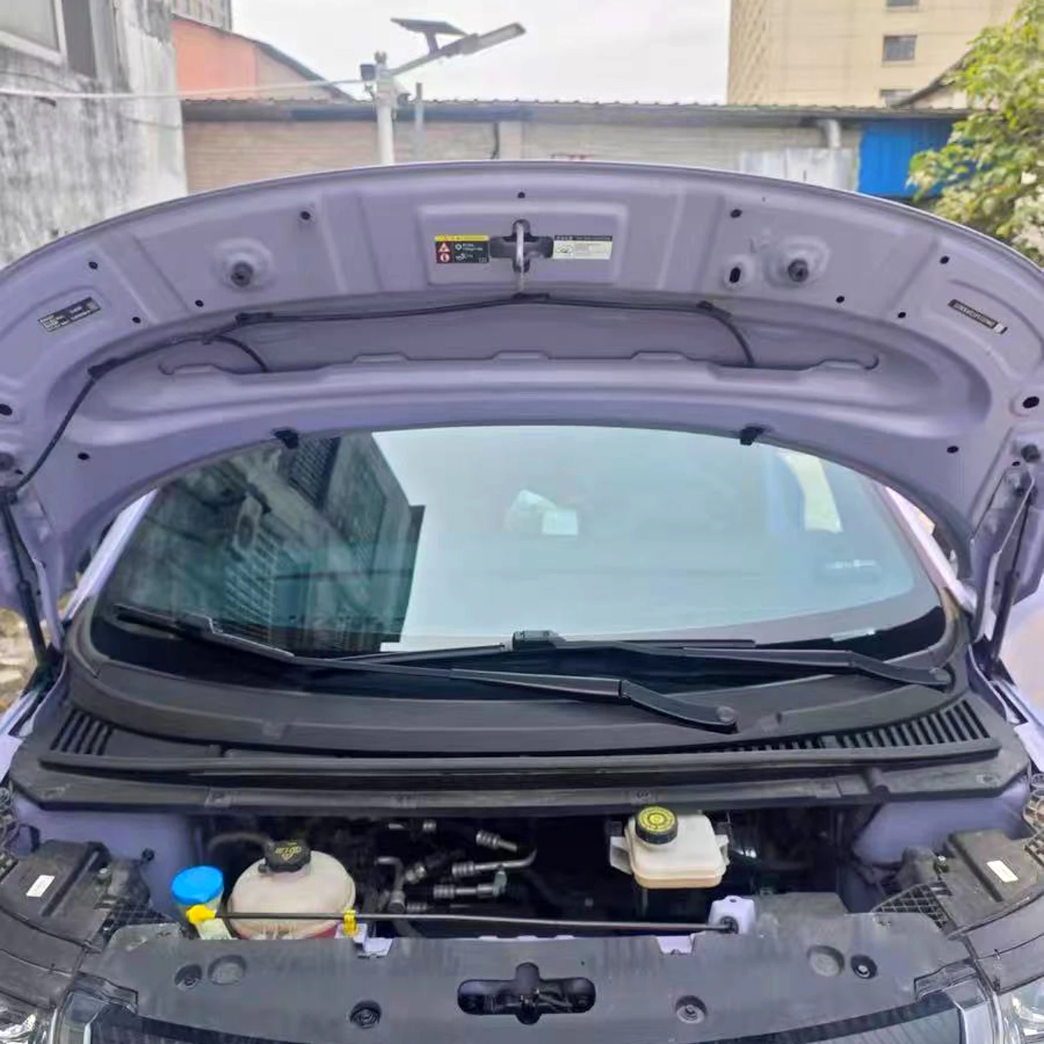 

Для BYD Dolphin 2021-2025: Комплект амортизаторов/упоров капота из нержавеющей стали (1 шт.)