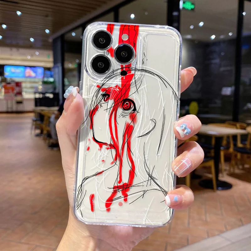 Hot Blooded Girl Case For iPhone 15 Cases iPhone 11 12 13 14 16 Pro Max X XS Max XR 7 8 Plus SE 2020 2022 Soft Shockproof Cover