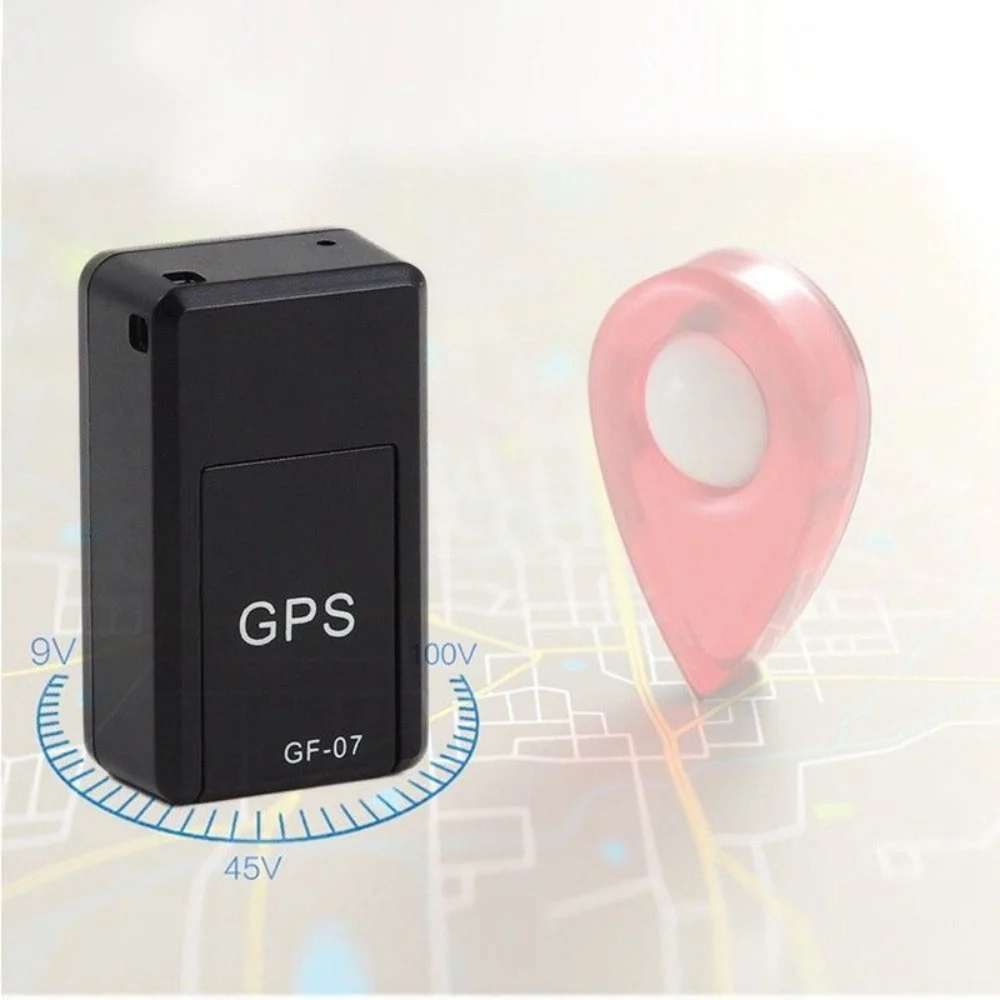 GF-07 Magnetic Car Tracker GPS Positioner Real Time Tracking Magnet Adsorption Mini Locator SIM Inserts Message Pets Anti-lost