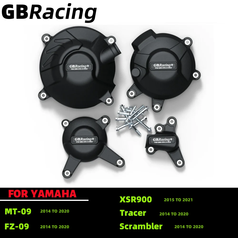 

GBRacing MT-09 2014-2020 XSR900 2015-2020 FZ-09 2014-2020 YAMAHA Motorcycle Parts, Clutch Pulse Engine Protective Cover
