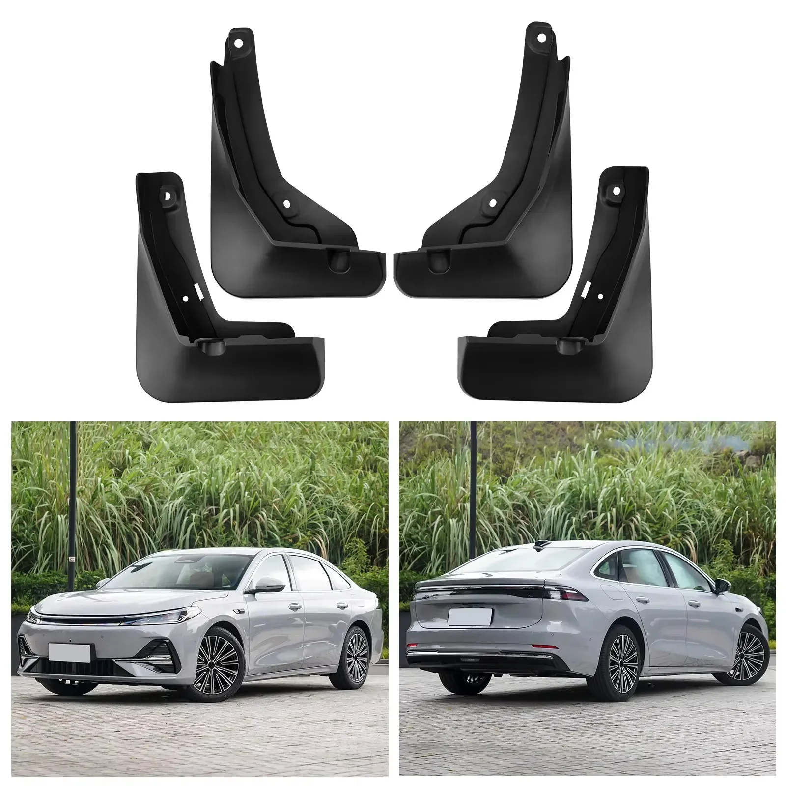 Mudflaps Fender For Geely Galaxy A7 2025 2026 2027 Mud Flaps Splash Guards Front and Rear Wheels Fender,Car Accessories 4x Tyre