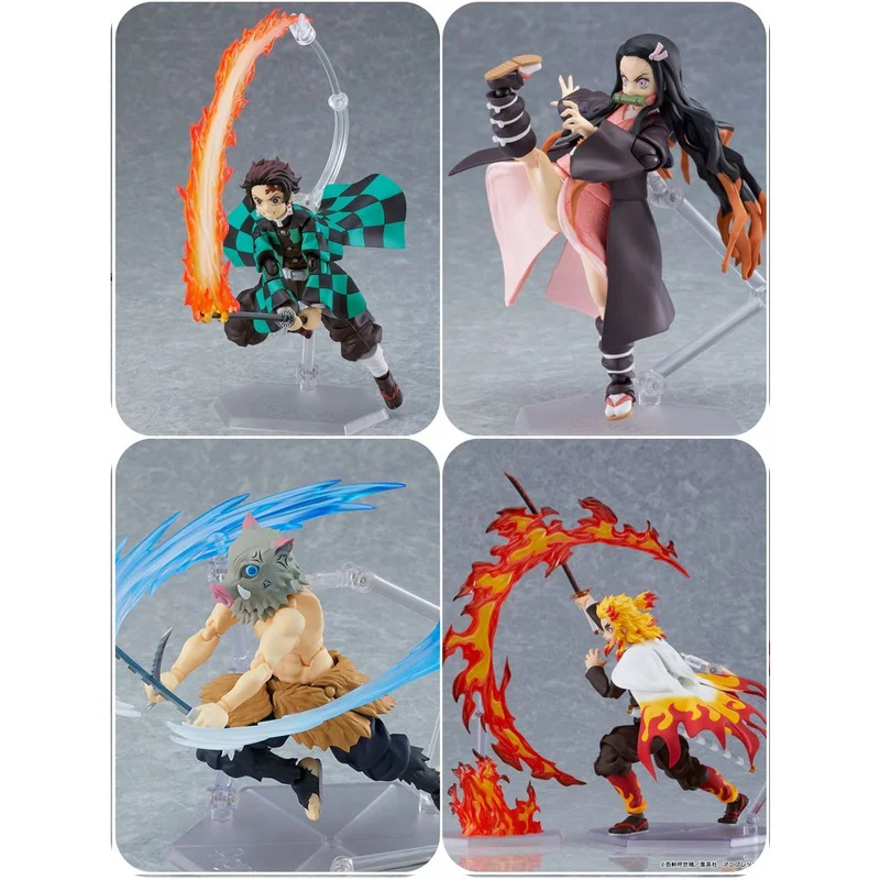 Nuovo 14 centimetri Demonslayer Figma Ko Articolato Action Figures Modello Giocattolo Kit Bambola Decorazione Desktop Ornamento Giocattoli Alla Moda Otaku Regali