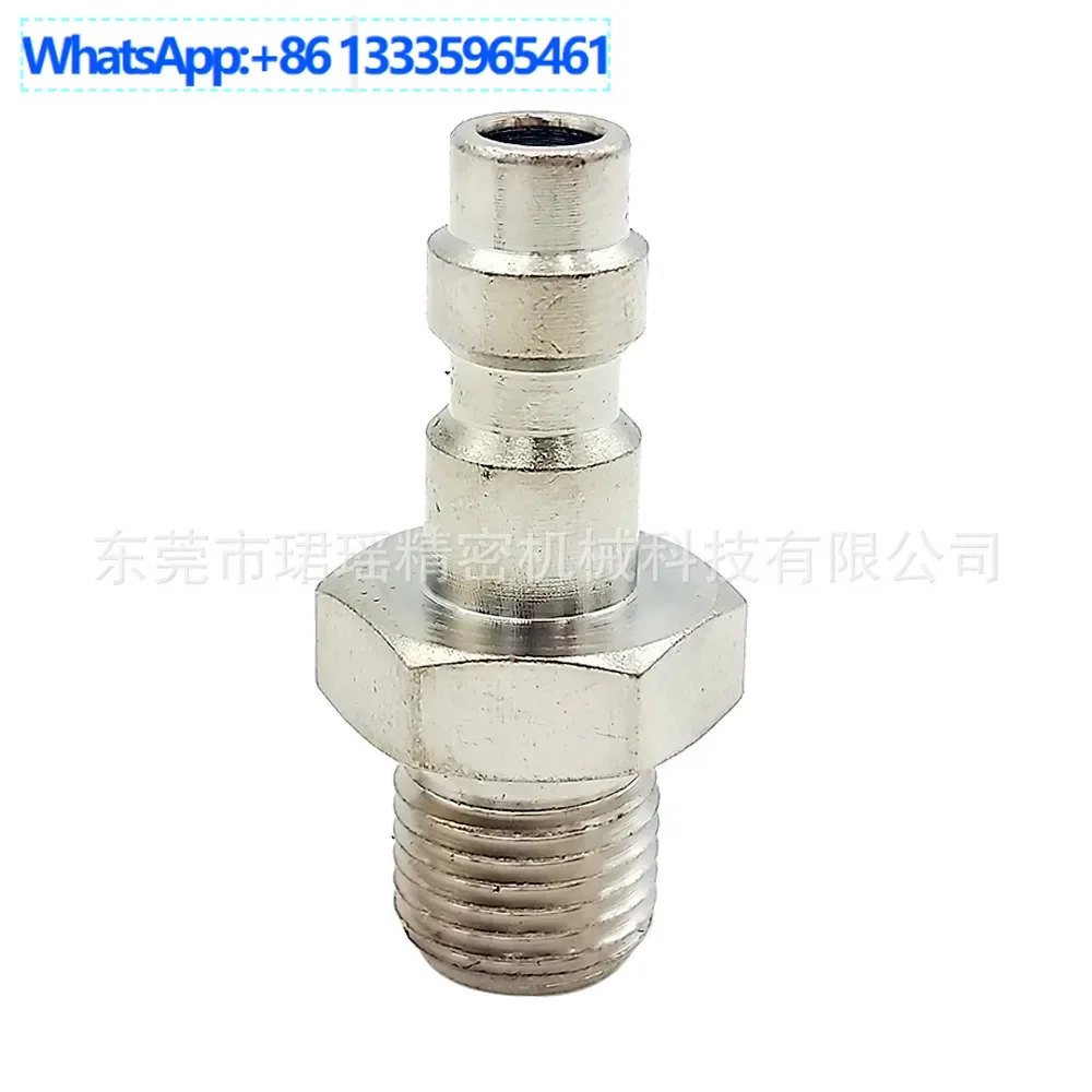 

10Pcs American inflatable connector, 1/8npt/M10 male female connector Foster type quick connector