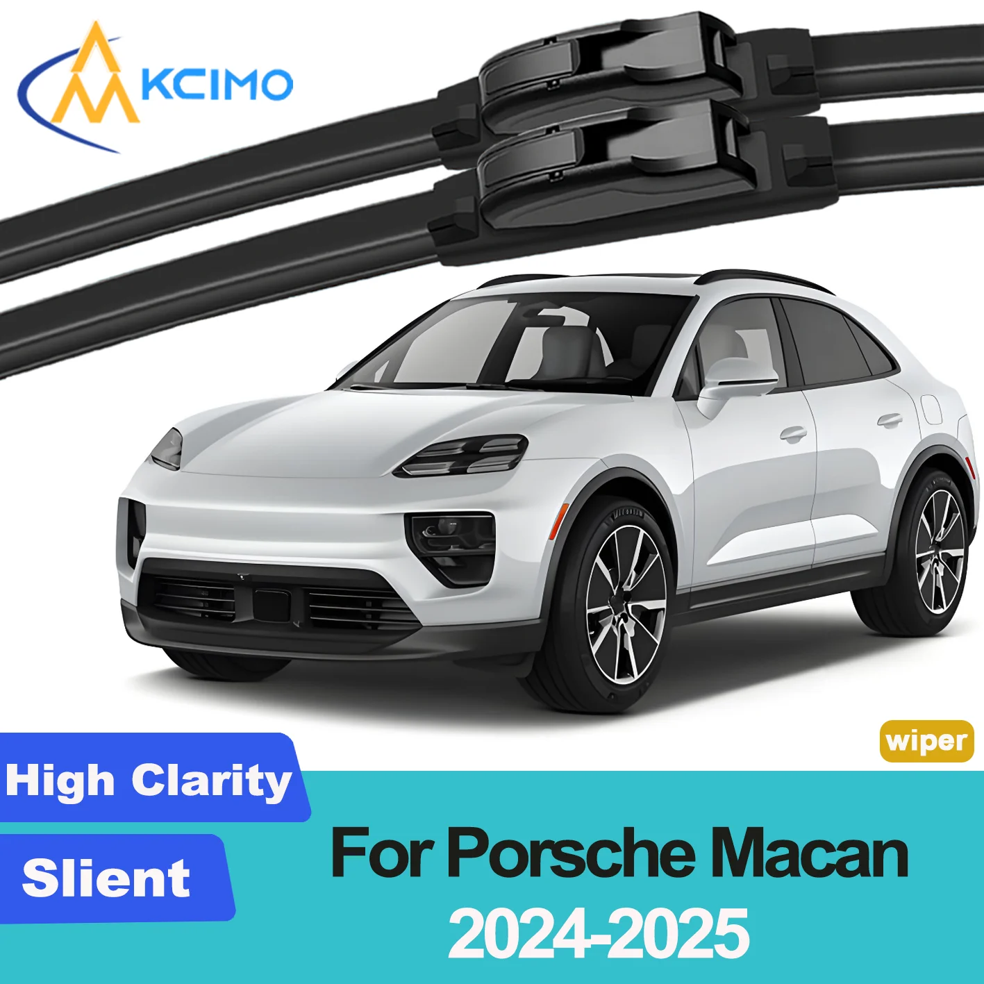 

KCIMO 2 шт. новая щетка стеклоочистителя переднего стекла для Porsche Macan 2024-2025 передние лобовое стекло авто щетки аксессуары