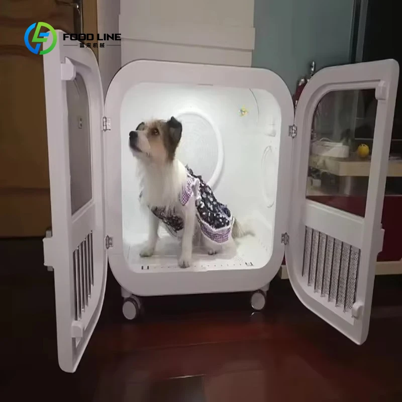 Customized Automatic Pet Dryer Box for Cats Ultra Quiet Dog Hair Dryer 135l Smart Temperature Control 360 Degree Drying Box