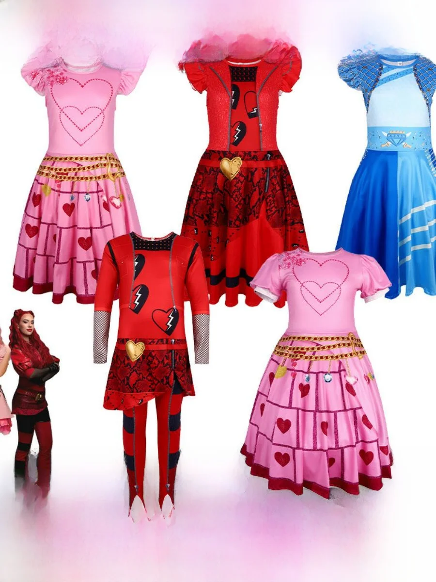 

loween Onesie Tight Costume Descendants 5 Stage Performance Clothes Cross over Ladies Faion Traditional National Stage C...