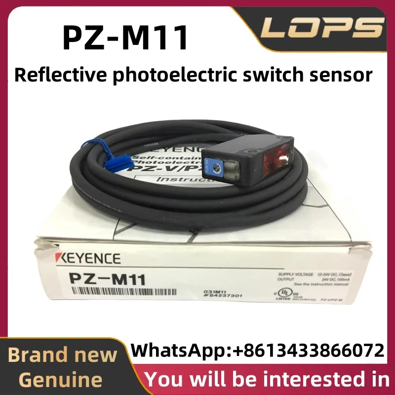 

PZ-M11 Новый оригинальный отражающий фотоэлектрический датчик KEYENCE, большое количество на складе, добро пожаловать на консультацию