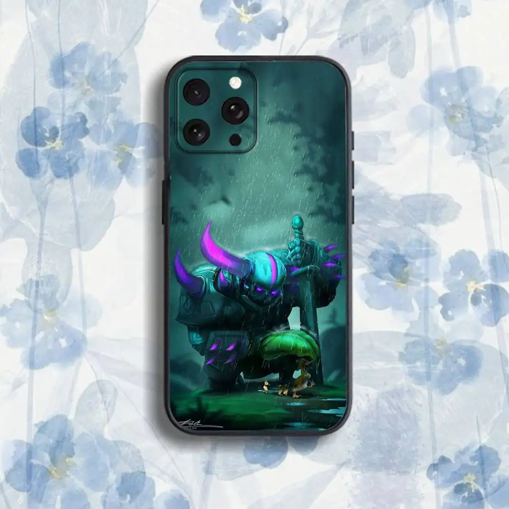 クールなP-PEKKA-esゲームフォンケース iPhone 17、16、15、14、13、12、Pro、Max、Plus、E、SE4、Air、Mini対応 ブラック ソフトボックス