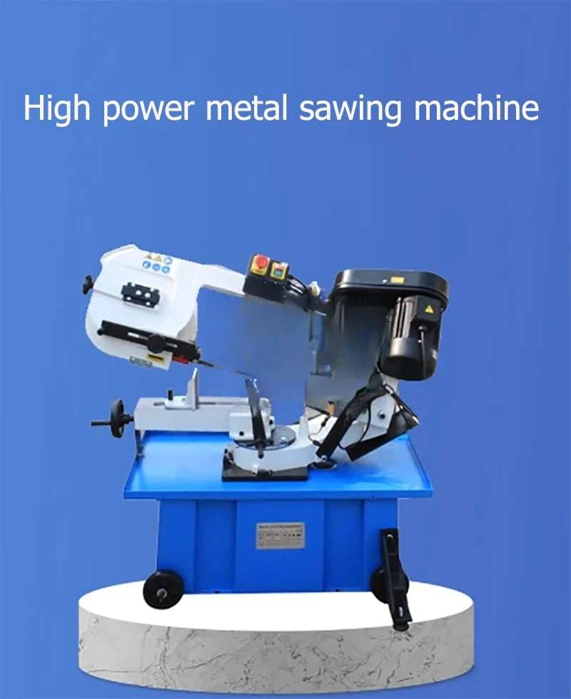 

Best-sellingHand Band Saw Cutting Metal BS-712N Single Saw Metal Band Saw Machine