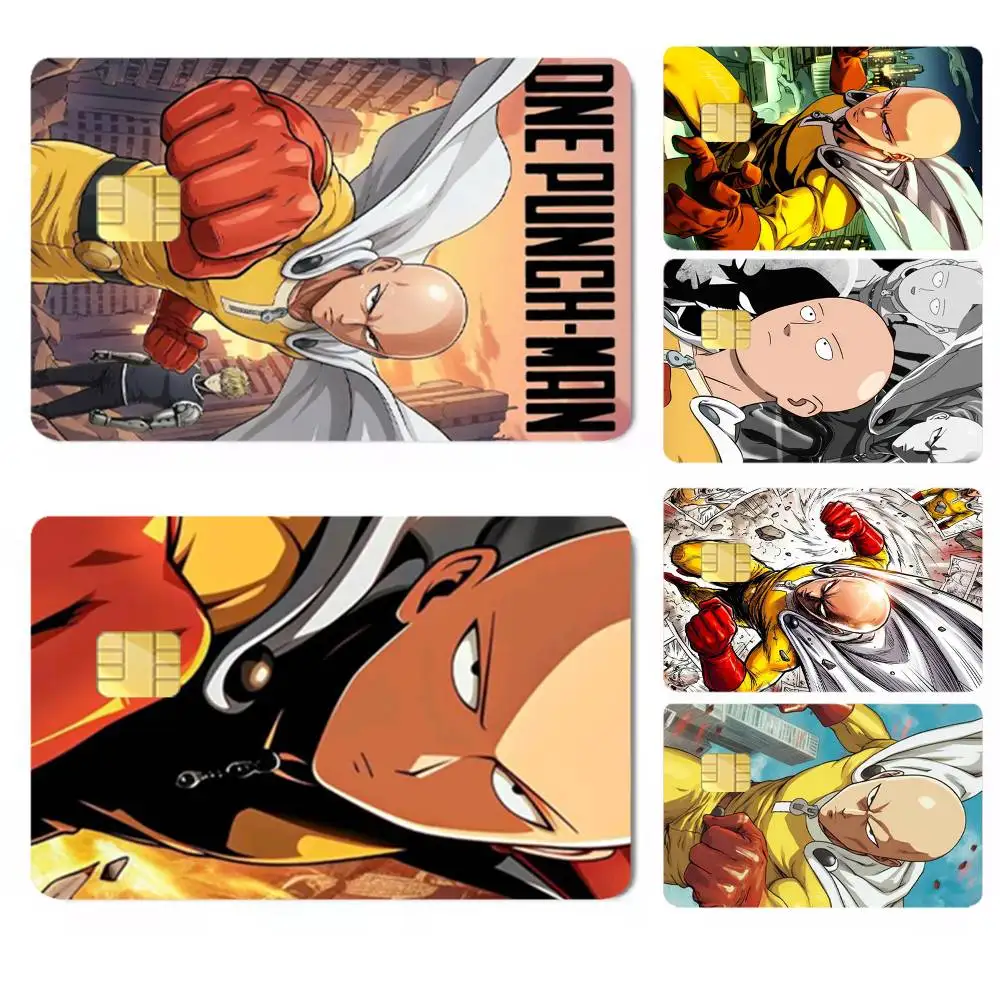 

One-Punch Man-n Credit Card HD Stickers Easy to replace, change card style anytime as you like