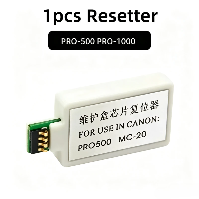 MC-20 Maintenance Tank Chip Resetter for Canon PRO-500 PRO-1000 Professional Inkjet Printer Waste Ink Box Reset Chip