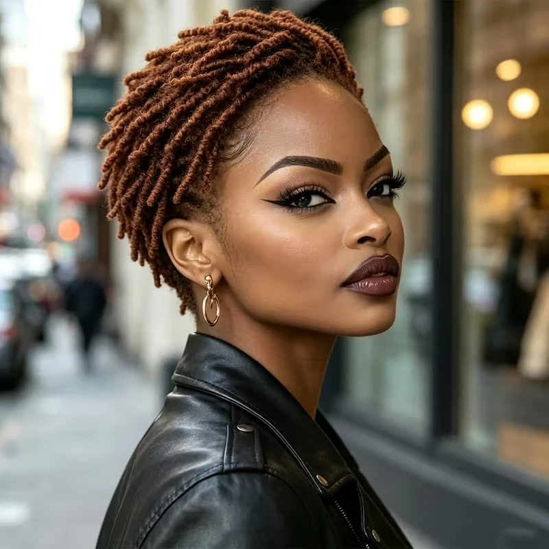 Women's Twist Dreadlock Lace Front Wig