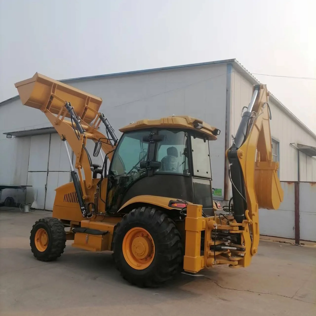 China factory direct sales backhoe loader high quality large construction machinery price discount