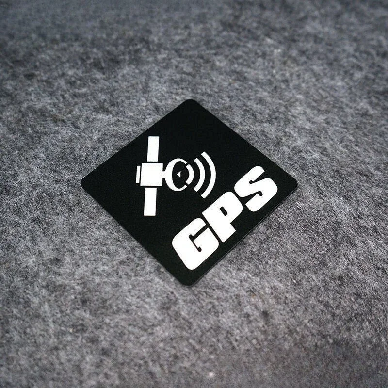 GPS Satellite Signal Car Sticker, Waterproof Vinyl Decal for Motorcycle Scooter Smooth Surface Body Exterior Decor Accessories