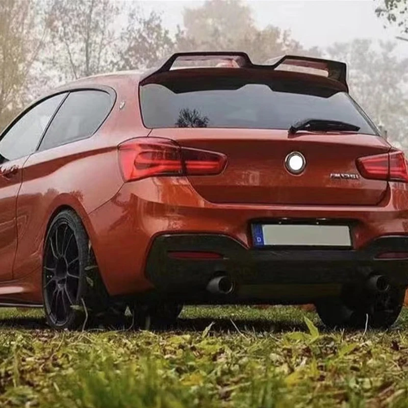 For BMW 1 Series F20 116i 120i 118i Rear Roof Luggage Lid Spoiler Wing Carbon Fiber Body Sport Modification Kit 2016 2017 2018