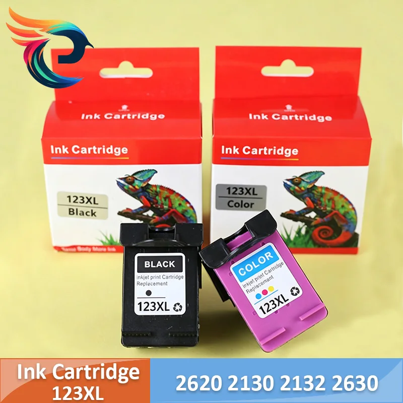 

Remanufactured 123XL Ink Cartridge Replacement for HP 123 XL HP123 Compatible for Deskjet 2620 2130 2132 2630 3630 3632 3639 Ink