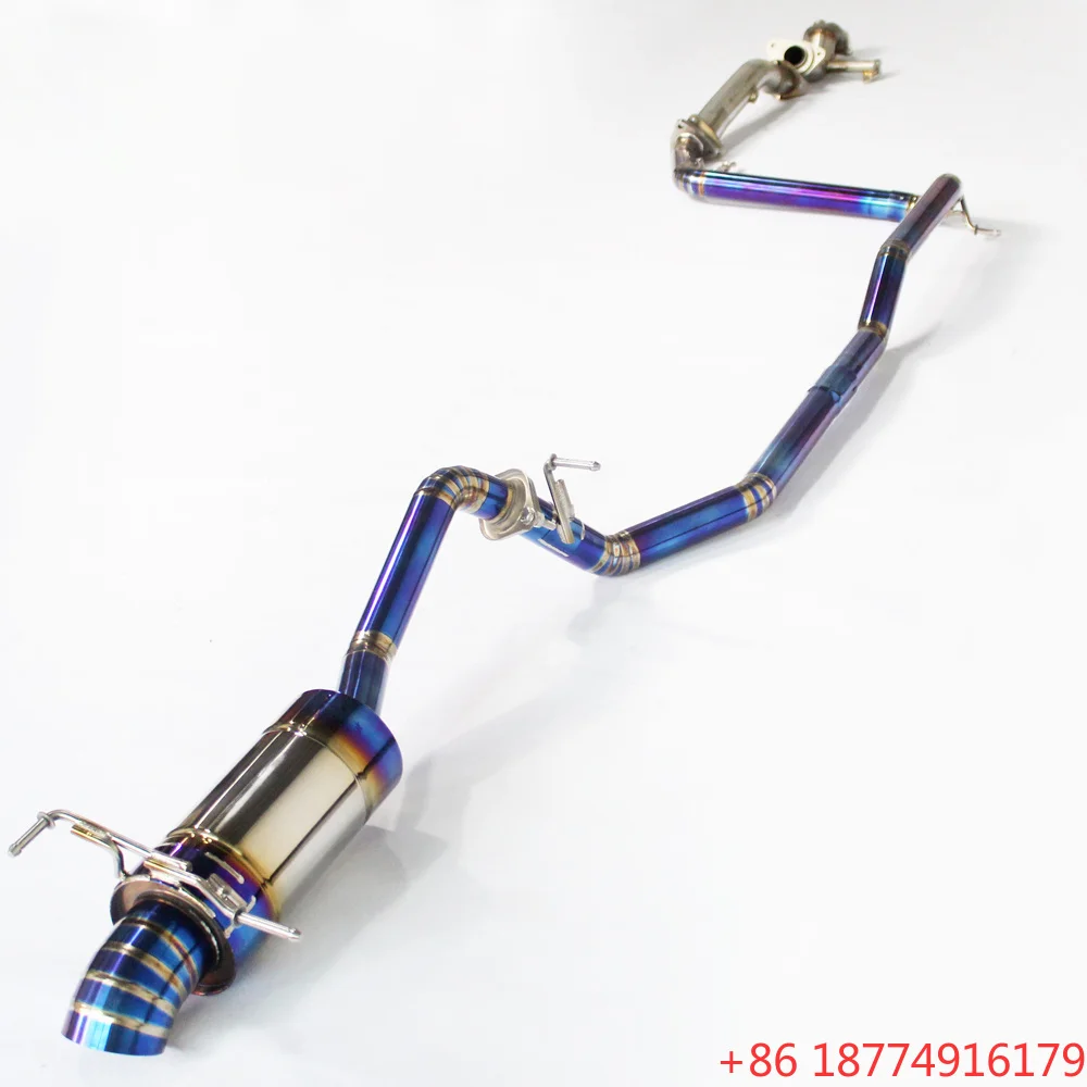 

TItanium Factory OEM High Performance Catback & Downpipe System for FIT GK5 Full Exhaust