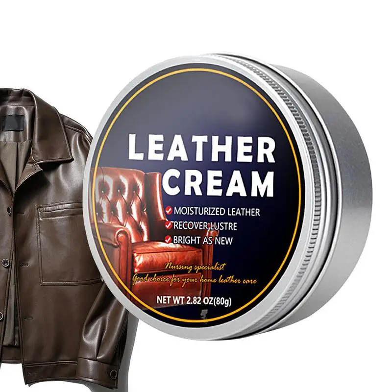 

Leather Shoe Conditioner 80g Leather Dressing Conditioner All-Natural Cream Waterproof Soften And Restore Care Cream Will Not