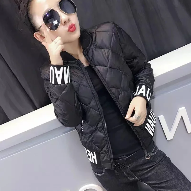 New Winter Women\'s Cold Coat Parkas Short Padded Jacket Bomber Jacket Light Cotton Clothes Korean Fashion Cheap Wholesale