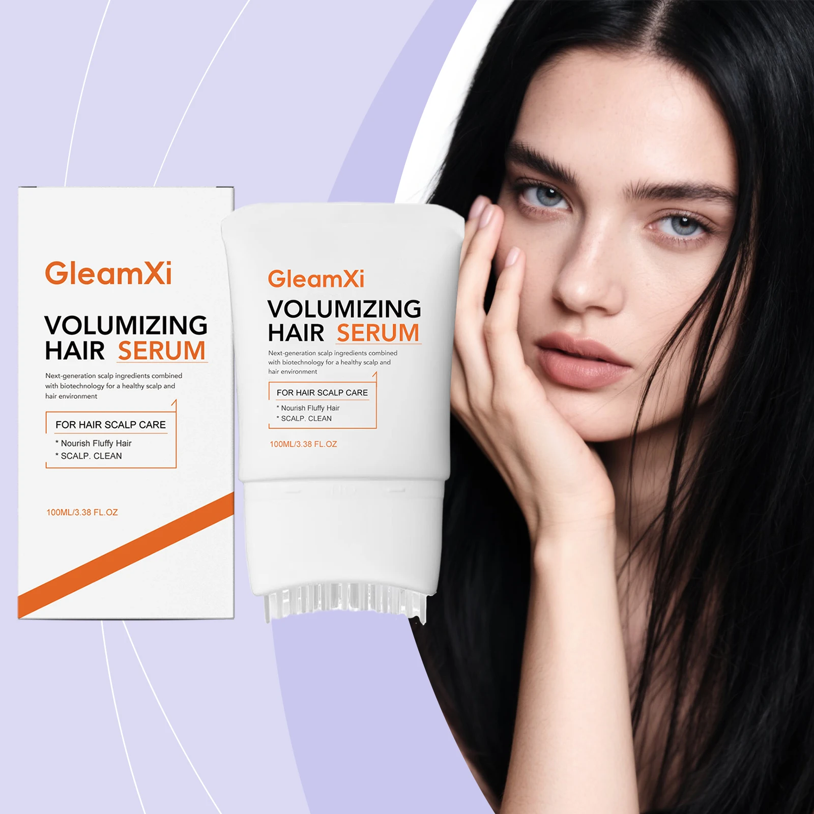 Hair Care Fluffy Essence Lifting Scalp Nourishing Anti Frizz Moisturizing Promote Hair Growth Reduce Hair Loss Daily Care Serum