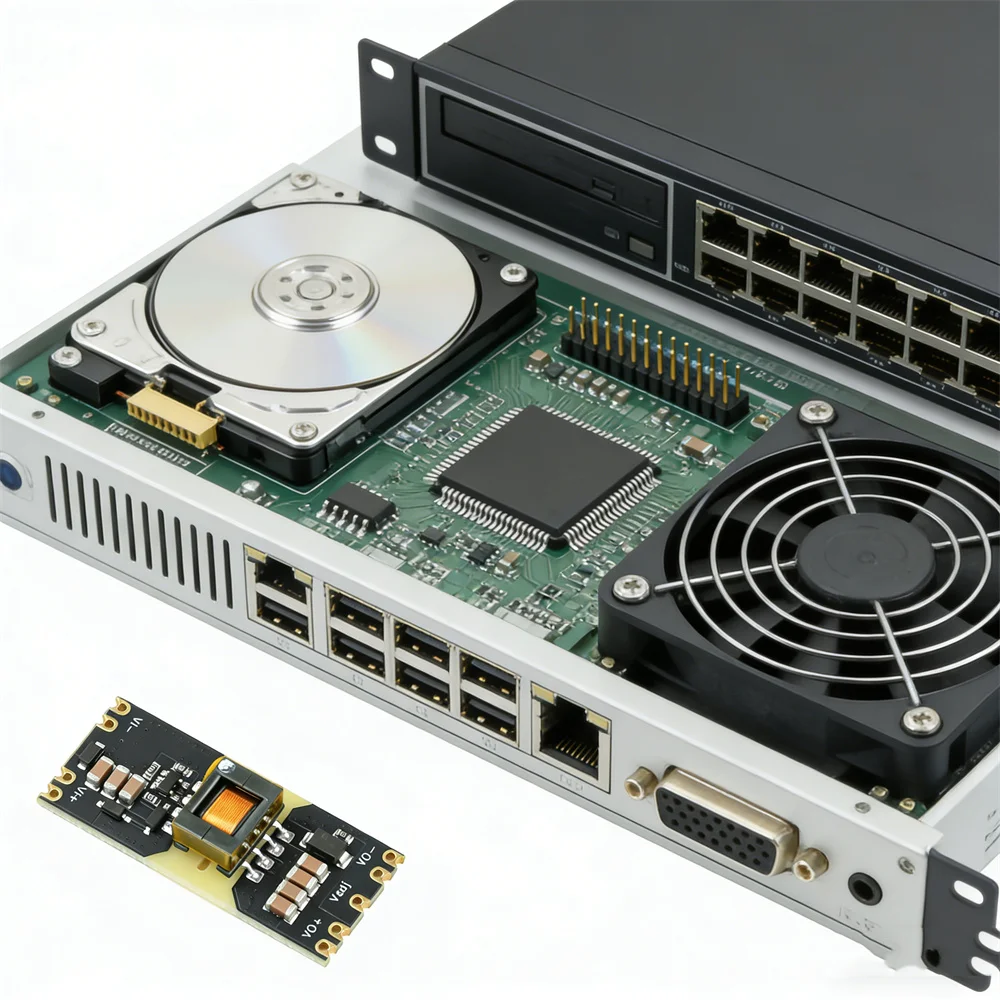 JW3510 Isolated Power Module DC-DC Buck Converter 3-42V Input to 5/12V Output Boost Module Stabilizer Board Reserved for LDO