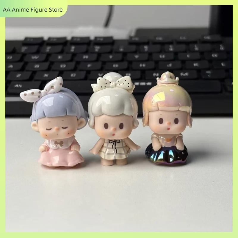 For Fan Mini Figure Buer Mystery Box Little Princess Series Cute Kawaii Blind Box Collectible Vinyl Toy Desk Decor Birthday Gift