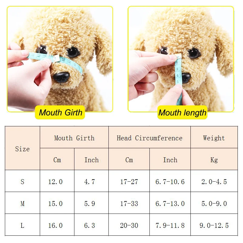 Cute Duck Bill Shape Puppy Dog Muzzles for Small Dogs Anti-bite Anti-barking Pet Face Mask Poodle Schnauzer masoctas Accessories