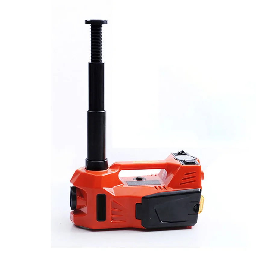 Car Floor Jack Electric Hydraulic Car Jack 12V 5Ton with Inflator Pump LED Light for Truck Tire Repair Tool - Image 3