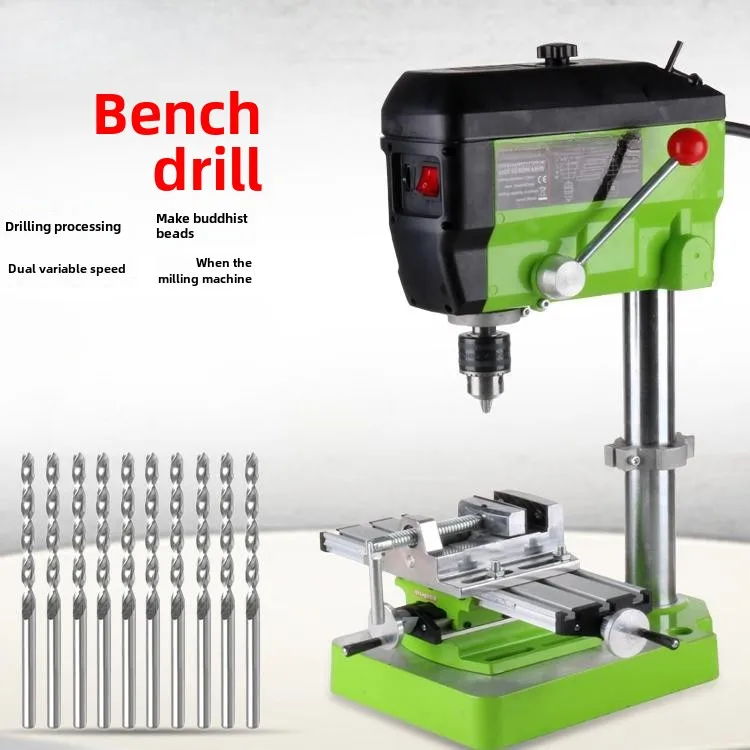 Mini Milling Machine with Digital Display, Household Small Universal Bench Drill, Electric Drill, Mini Drilling Machine