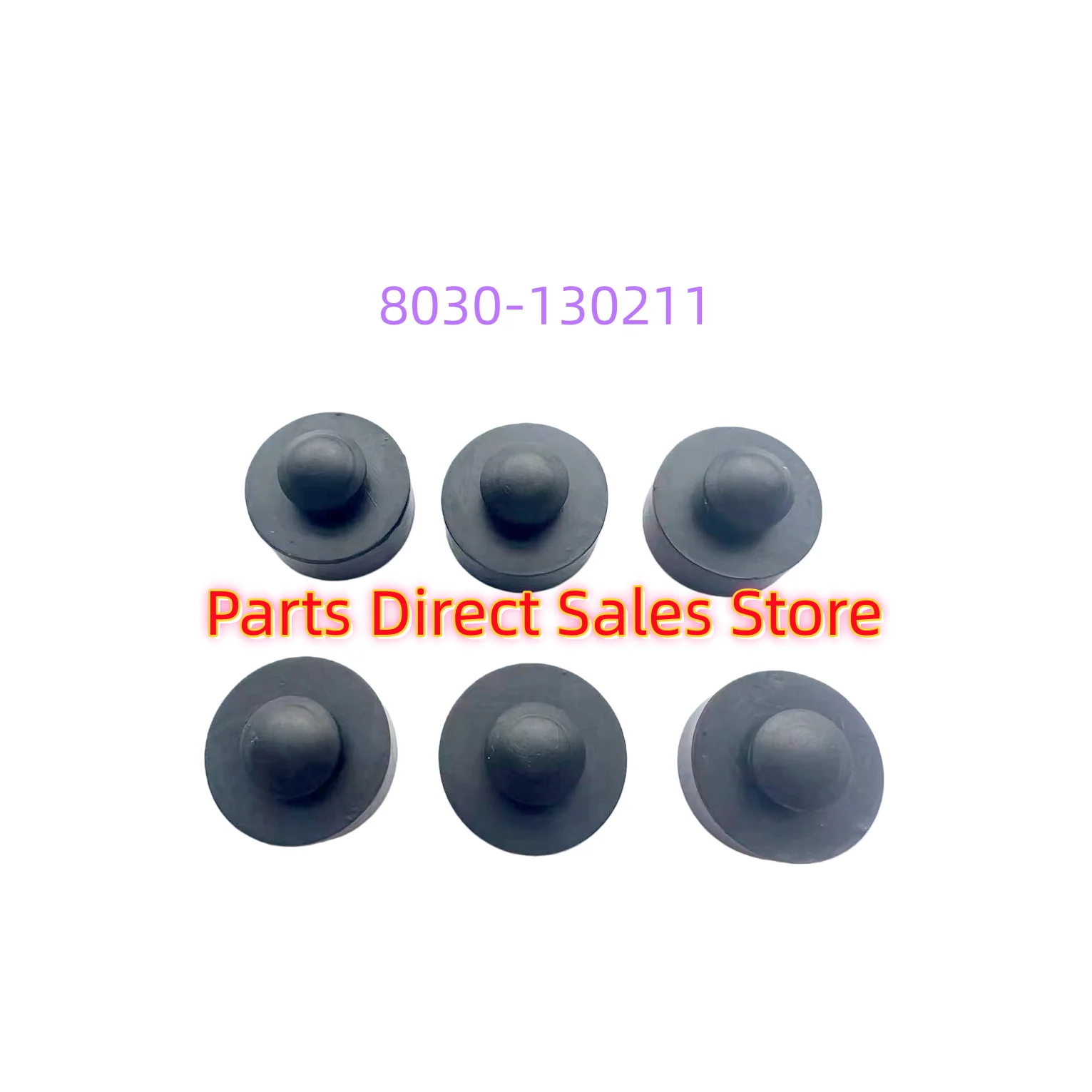 6PCS Cushion Rubber Washer Front Seat Damper 8030-130211 for CF  ATV 400 450 500 X5 520 550 600 625 800 X8 850 XC 1000