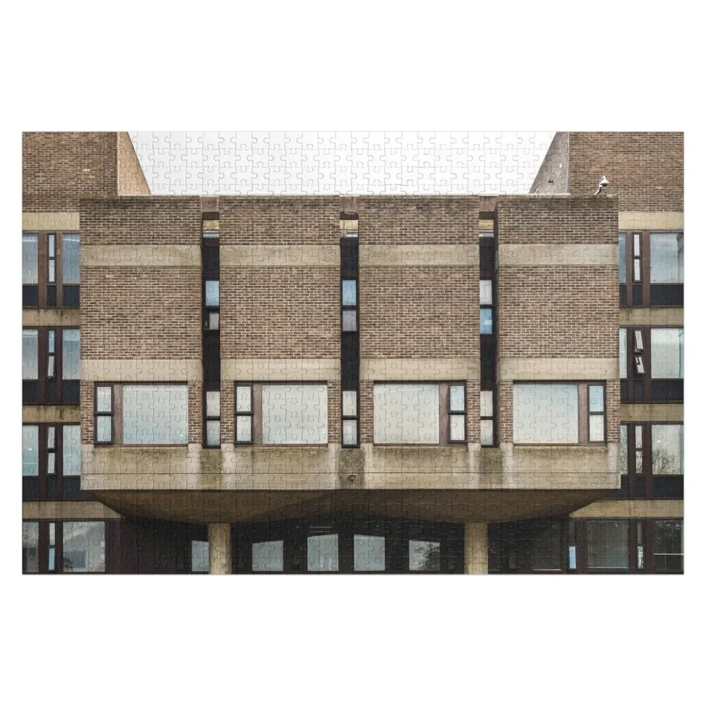 

Brutalist architecture brick concrete Facade building university of kent old library UK canterbury Jigsaw Puzzle