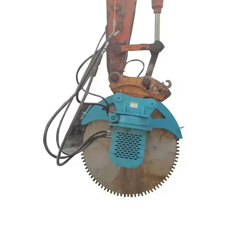 YG Construction Machinery Excavator For Cutting Basalt And Concrete Hydraulic Rock Saw Trencher Attachment For Sale