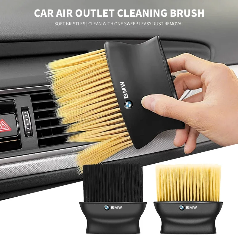 Car Interior Cleaning Tool Air Conditioner Air Outlet Cleaning Artifact Brush For BMW E90 320 318i 320i 325i 330i 320d X1 328xi