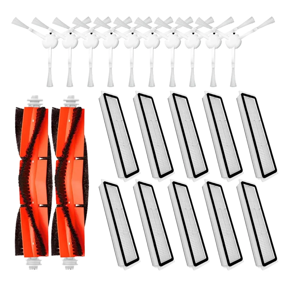 

AUU-For L10 Pro, D9, D9 Max, D9 , D9 Pro, D10s, D10s Pro Spare Parts Accessories Main Side Brush Filter