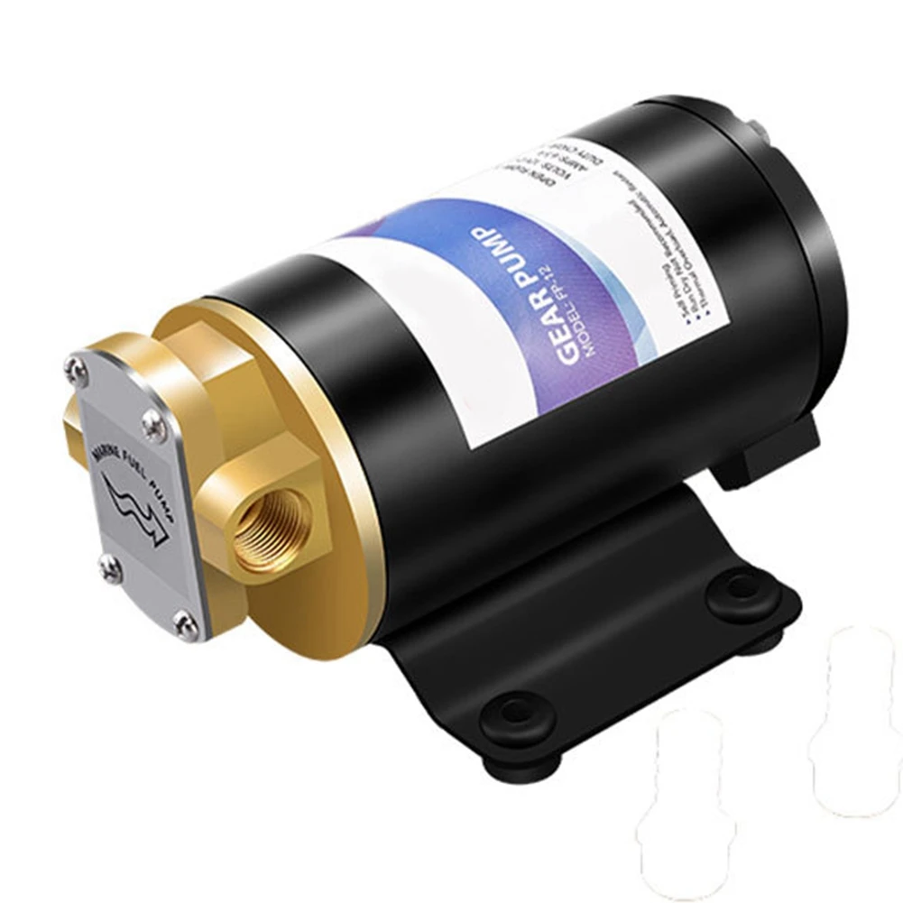 

Electric DC Oil Pump Self Priming for Transfer Fuel Oil Well Water Pump 50L/Min Forward and Reverse 12V