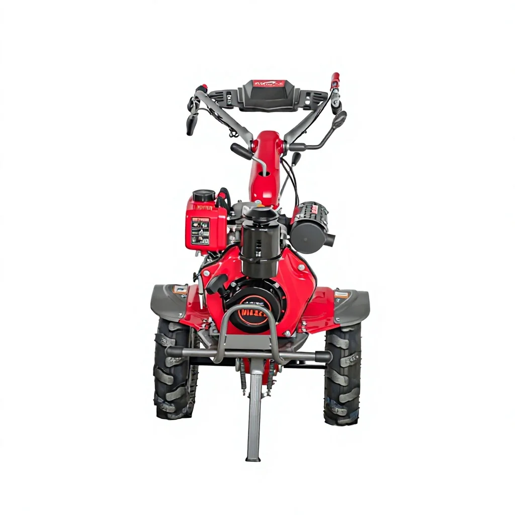 BISON(CHINA) Zhejiang Wholesale Price Garden Handheld 5hp Tine Cultivator Machine Diesel Engine Farm Use