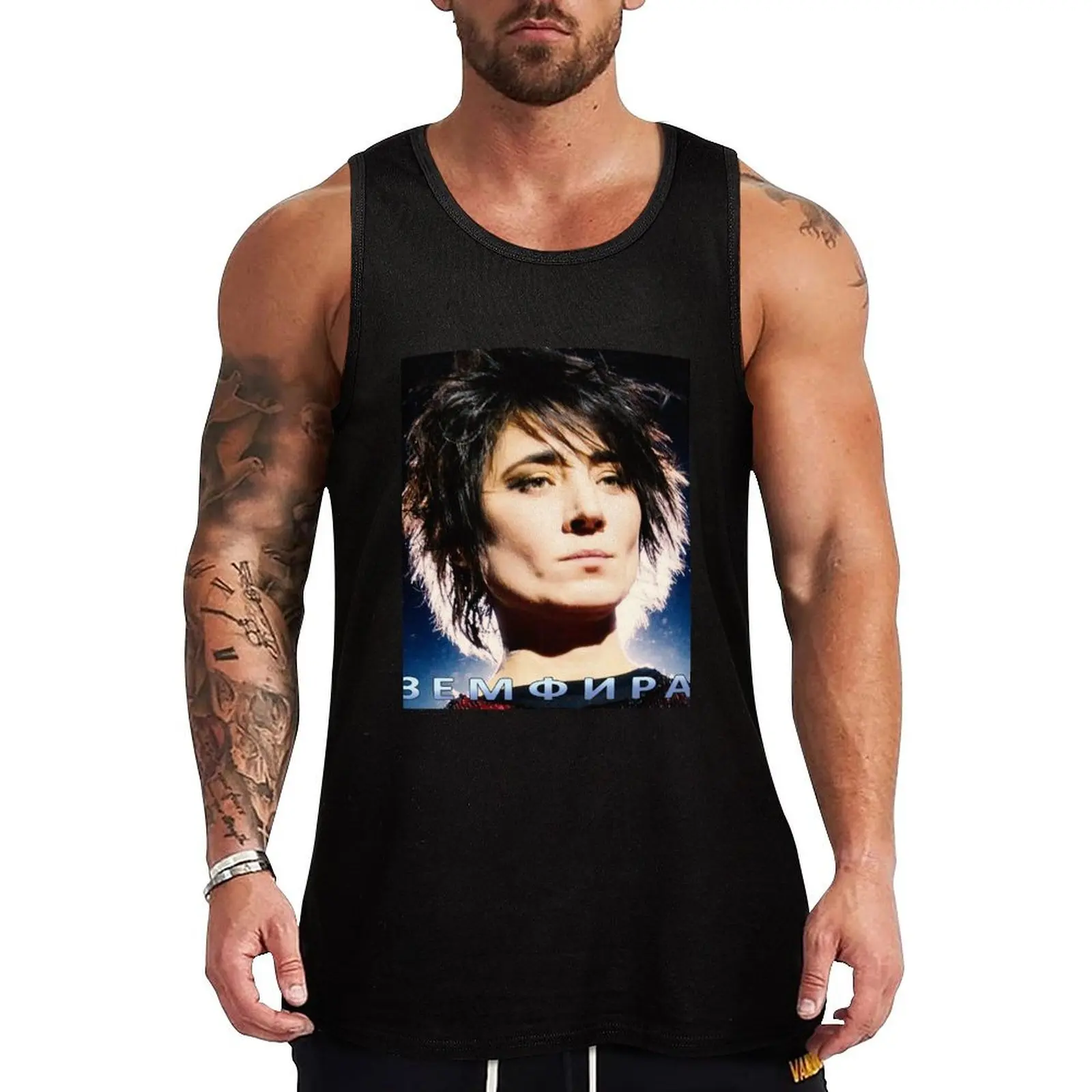 

Zemfira//4 Tank Top gym clothes man fitness sports t-shirts for men Men's clothes luxury style