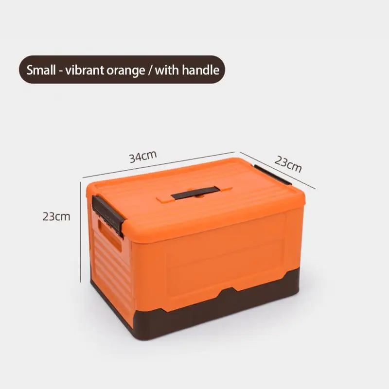 New Arrival Large Capacity Foldable Storage Box With Lid Multifunction Organizer Toy Box Student Dormitory Plastic Storage Case